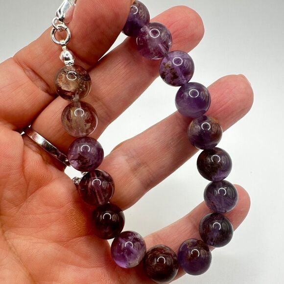 NWOT Super 7 beaded bracelet with sterling silver hardware! - Picture 3 of 9